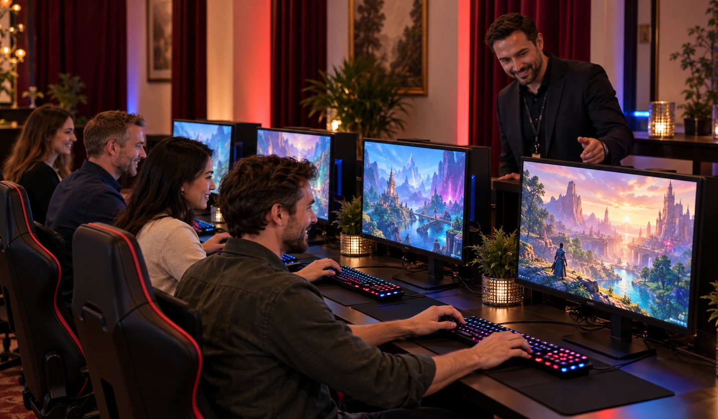 E-sport és gaming hangulata
